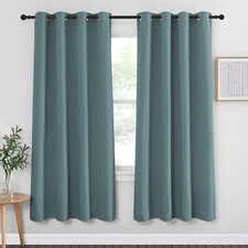 Blackout Curtains 72 Inch Length Panels Set, Thermal Insulated Long 