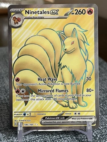 Ninetales ex 186/165 Sv: Scarlet & Violet 151 Holo