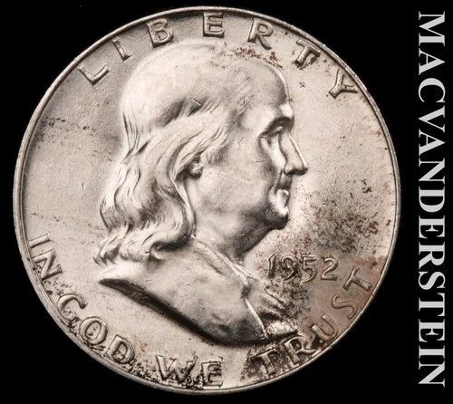 1952-D Franklin Half Dollar — photo from the most recent tracked eBay sale