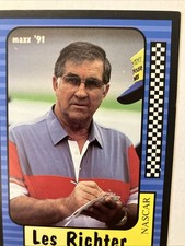 1991 Les Richter Maxx NASCAR Card #102