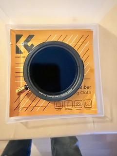 K&F Concept 55 mm Variable ND2 ND32 & Polarising Filter & Black Mist 1/4 Filter