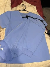 Mandala Women’s Medium Scrub Set, Coastal Blue