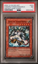 Yu-Gi-Oh! - Ancient Sanctuary Zaborg the Thunder 2004 AST-023 Unlimited PSA 7
