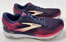 Brooks Women's Ghost 16 Running Shoes, Peacoat/Raspberry/Apricot SALE Only US