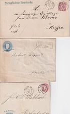 GERMANY OLD GERMAN STATES 1850 / 1870 25 LETTERS