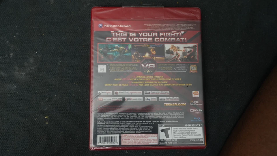 Tekken 6, Greatest Hits Version (Sony PlayStation 3, 2009) SELLADO DE FÁBRICA/NUEVO Foto 2 de 4