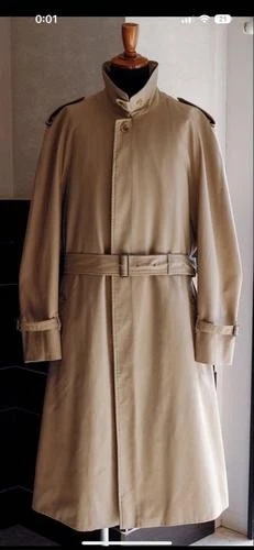 Burberry trench singolo 85 uomo taglia L LTD esterno collezione originale