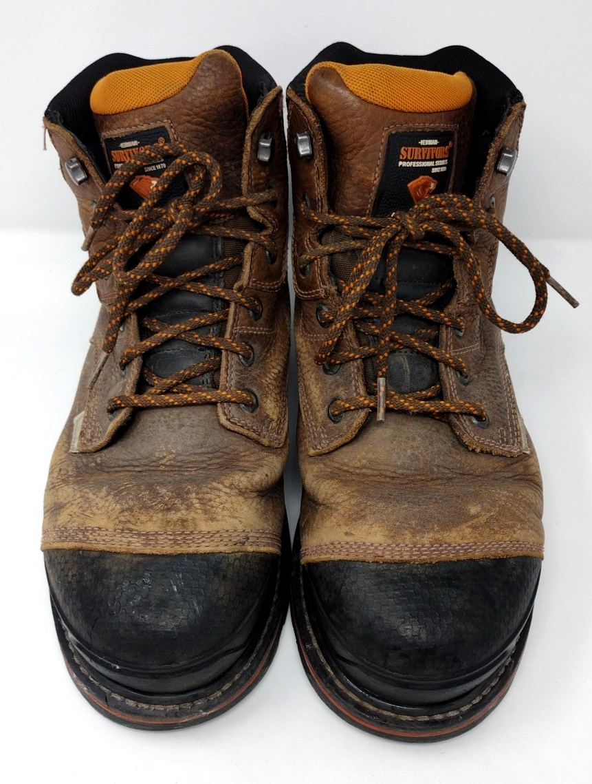 Herman Survivors Professional Series Waterproof Steel Toe Work Boot Men\'s Sz 12 Herman Survivors Professional Series Waterproof H.D.Steel  main image 3
