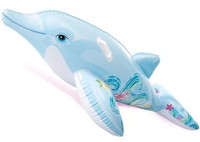 Intex Delfin Delphin Ride On Aufblasbares Schwimmtier Kinder Badespaß Neu Dhl