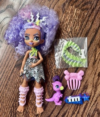 Mattel Cave Club Kids - BASHLEY Doll Complete And Never Played With!