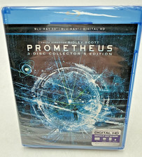 Prometheus Blu-ray 3D/ Blu-ray, 2012, 3-Disc Collector Edition BRAND NEW SEALED
