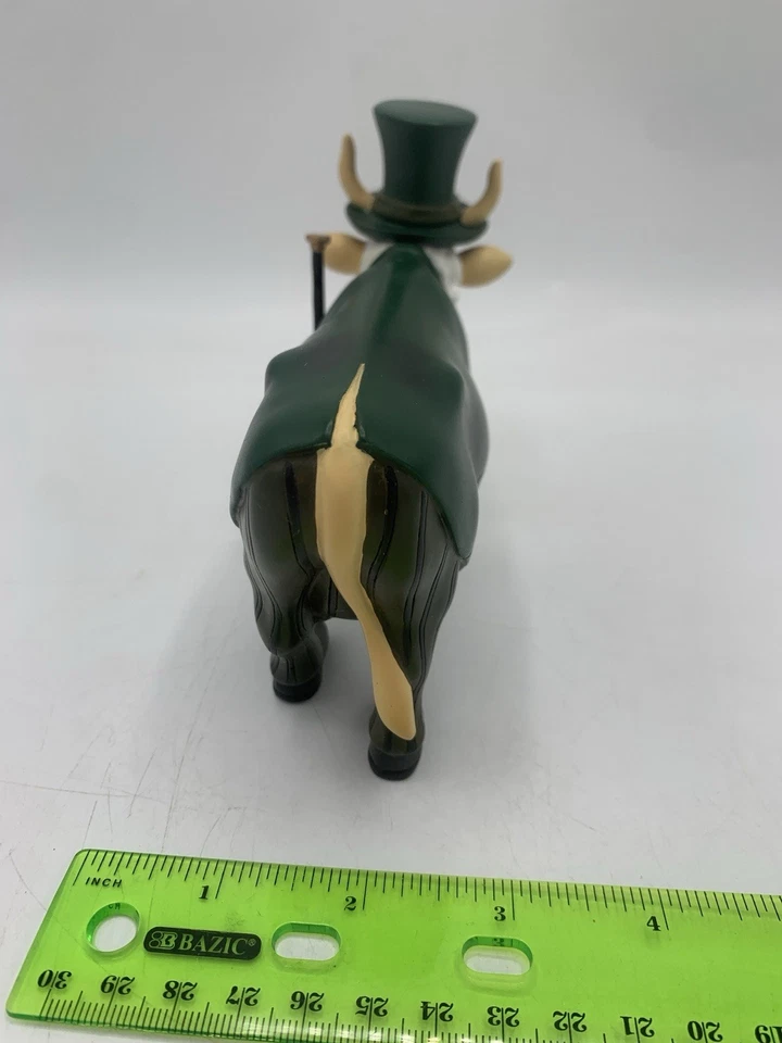 Cow Parade Wizard Of Oz Emerald City Mayor Westland Figurine #7722 Rare Vintage - Image 4 of 4
