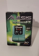 AcoustiFX Acoustic Guitar Multi-Effects Pedal Green - New In Box