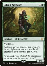 ~1x Sylvan Advocate x1 ~NM~ ZNC Magic the Gathering MtG~