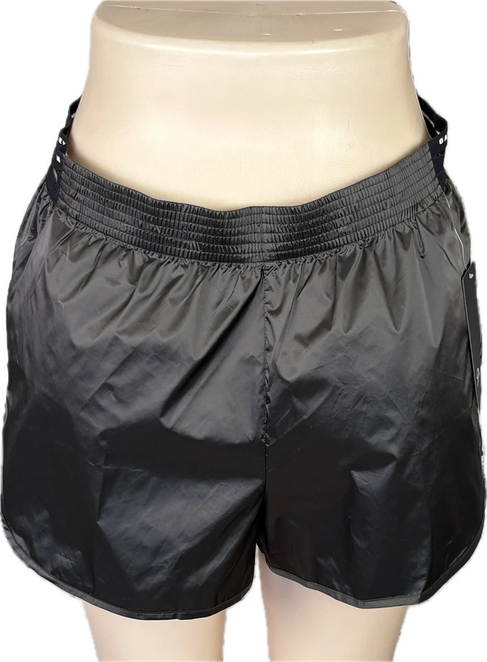 Pantalones cortos de lujo Oakley L con logotipo de ceniza oscura cintura de malla bolsillos laterales de nailon Foto 4 de 4