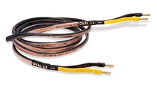 Analysis Plus Black Oval 12 Bi-Wire Speaker Cable 5 Foot Banana to Banana Single