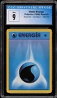 Pokemon Water Energy Base Set 1st Edition SPANISH #102 CGC 9 Mint