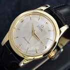VINTAGE OMEGA SEAMASTER AUTOMATIC 2854/2920-3 Case 14k Gold Cap DRESS MEN'S