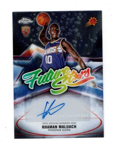 2025 Topps Chrome Khaman Maluach Future Stars Autographs (RAW)