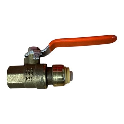 1/2 lead free sharkbite style push fit valve