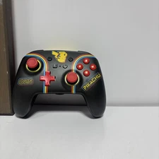 PowerA Pikachu 025 Wireless Controller Black Red Yellow for Nintendo Switch