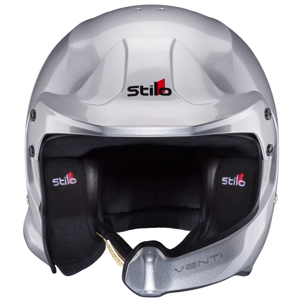 Casco compuesto Stilo AA0220BG2T61 Venti WRC SA2020/FIA8859-2015 plateado XL 61CM Foto 3 de 4