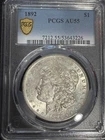 1892 P Morgan Silver Dollar PCGS AU-55