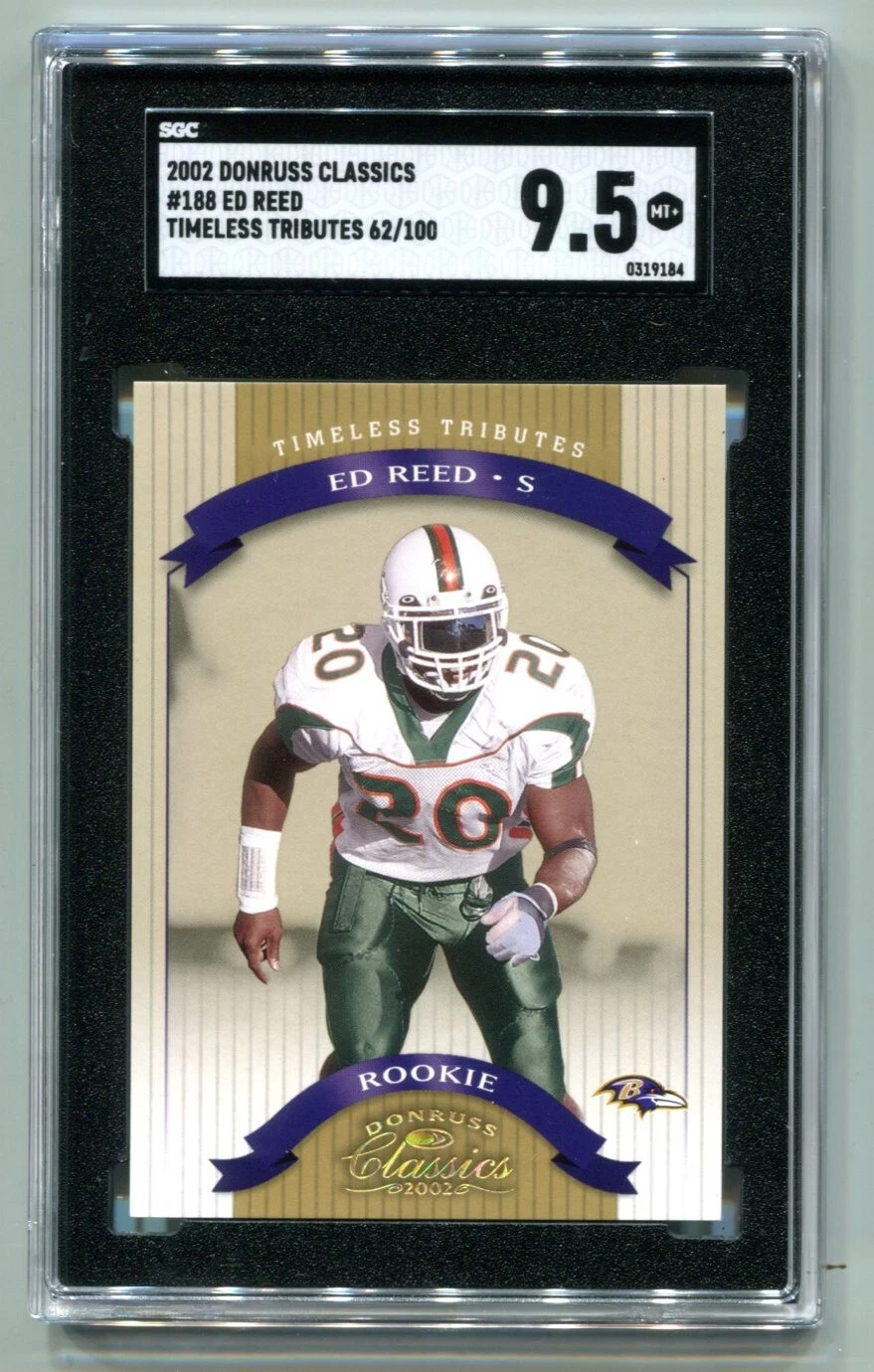 Ed Reed Donruss Classics Timeless Tributes #188 Base