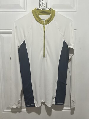 Title Nine Sunbuster 1/4 Zip Long Sleeve Sun Shirts Womens Size