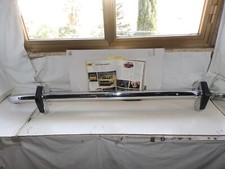 FIAT 128 RALLY DEL 71 - PARAURTI POSTERIORE CROMATO COMPLETO DI BORCHIE