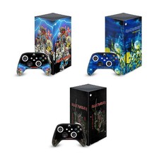 OFFICIAL IRON MAIDEN GRAPHIC ART VINYL SKIN FOR SERIES X CONSOLE  CONTROLLER