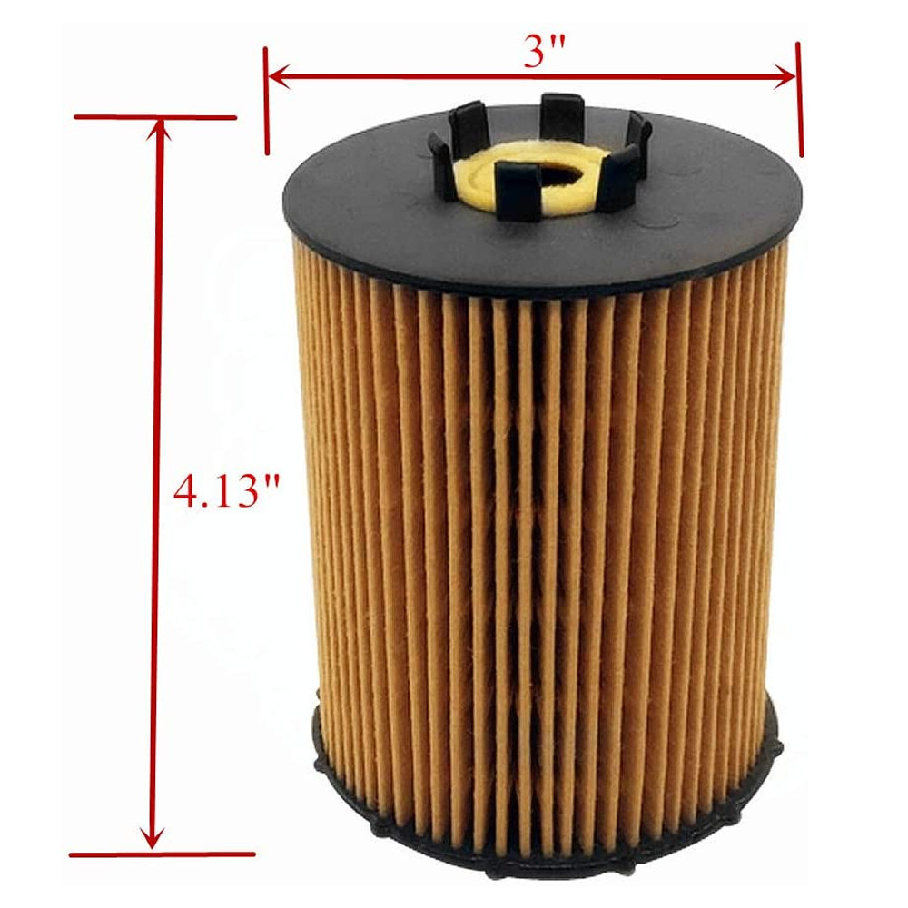 Set of 10 Engine Oil Filters for BMW E60 E63 E64 E65 X5 Rolls-Royce V8 V12