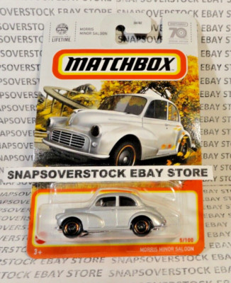 2023 MATCHBOX 70 YEARS SPECIAL EDITION MORRIS MINOR SALOON, 1ST RELEASE MODEL