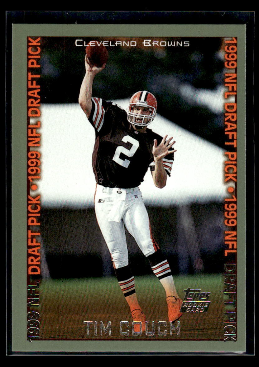 1999 Topps #345 Tim Couch Rookie Cleveland Browns