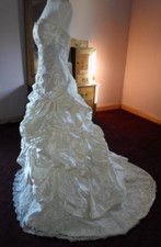 DEMETRIOS Wedding Bridal Dress Gown NWT Ivory 8 New $2150