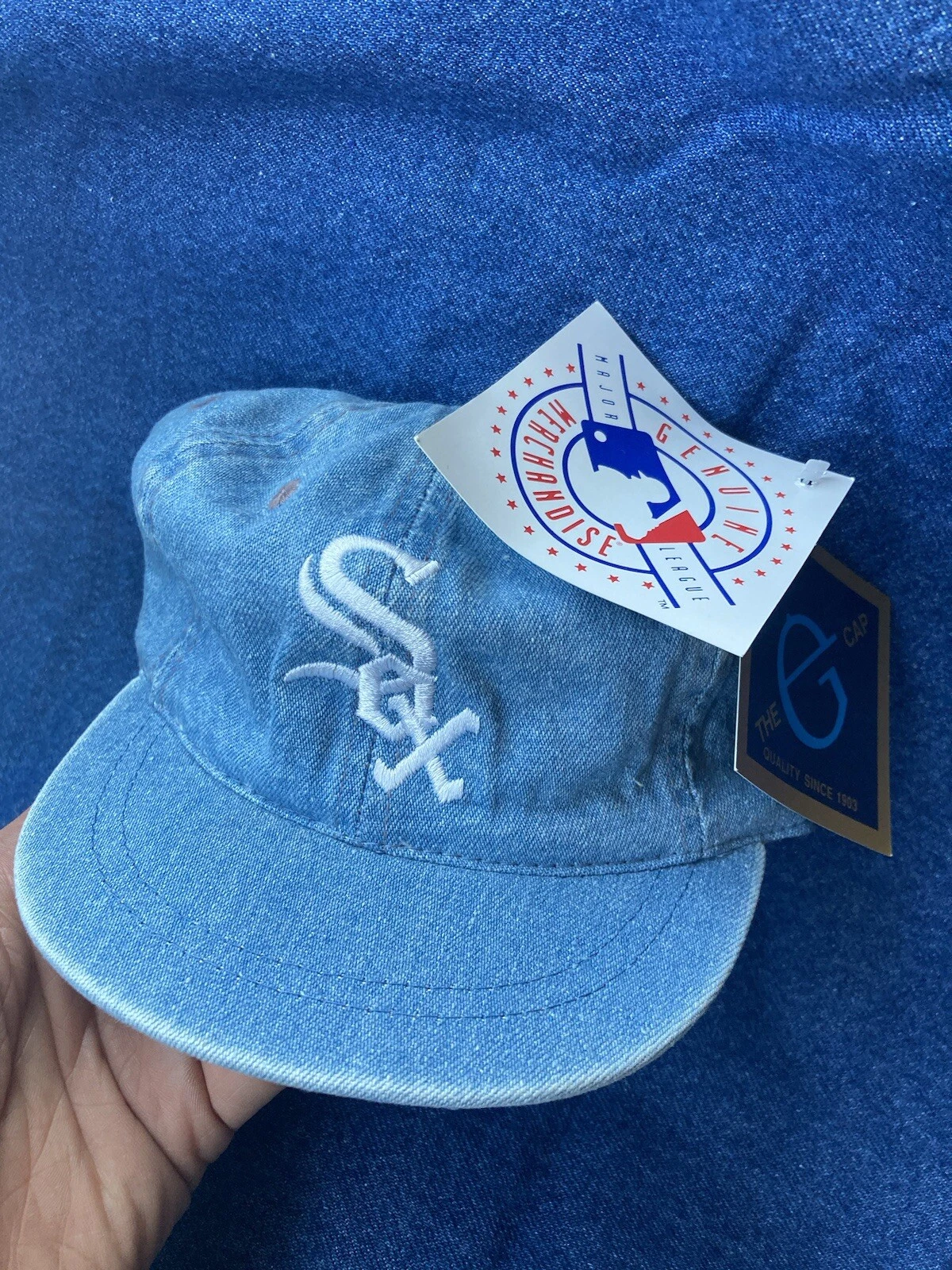 NEW Vintage Chicago White Sox Blue Denim Baby Toddler Unisex Baseball Hat
Opens in a new window or t