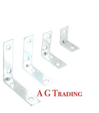 Choose CORNER BRACE L Shape Support Joint Brackets 90 Degrees Joist Angle Plate