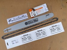 Oleo Mac Efco Lama barra da 51 cm + catena per motosega OleoMac GSH MTH 560 510