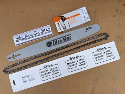 OLEO-MAC Oleo Mac Efco Lama barra da 51 cm + catena per motosega OleoMac GSH MTH 560 510
