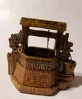 Vintage McCoy Pottery Wishing Well Planter Light Brown ,Great Condition  . 4A1