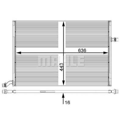 MAHLE Niedertemperaturkühler CIR 25 000P