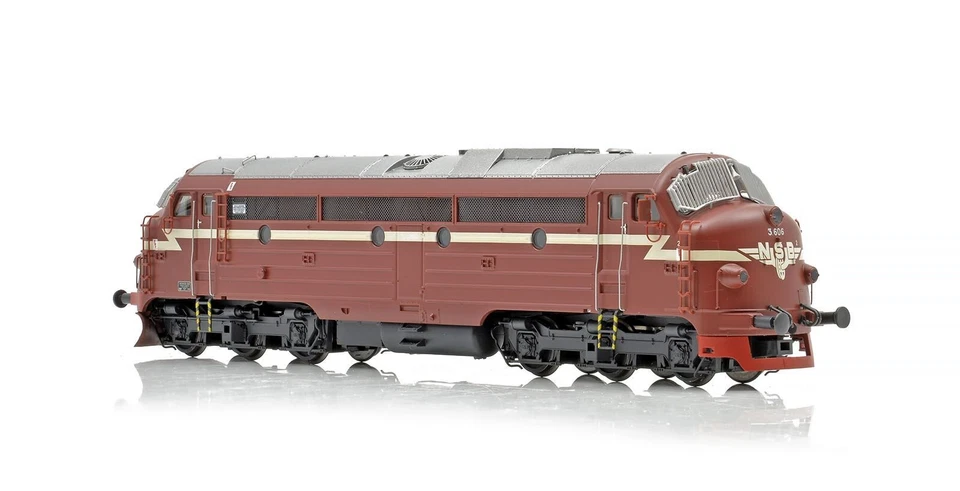 90613 NMJ Diesellok Nohab MY 1142 der BsBs DC ANALOG - Bild 1 von 1