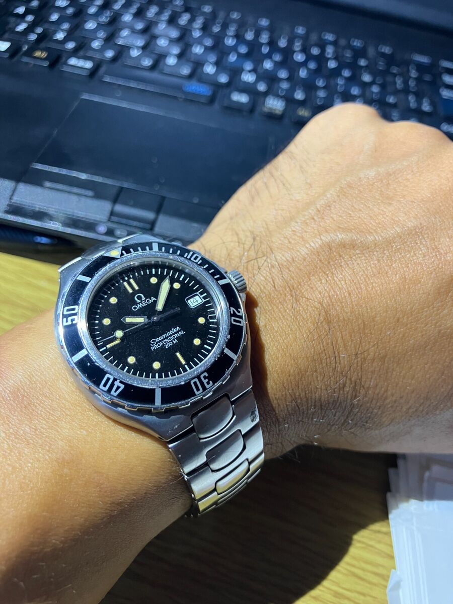 OMEGA Seamaster Professional 200M Quartz Watch Wrist 6.49 OMEGA Seamaster Professional 200M Quartz Watch Wrist 6.49
