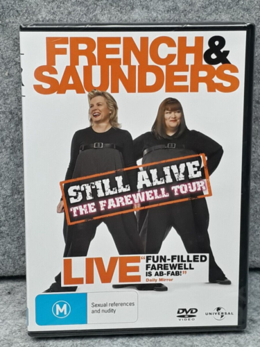 NEW: FRENCH &SAUNDERS STILL ALIVE FARWELL Comedy TOUR DVD Region 4 PAL Free Post - Picture 1 of 2