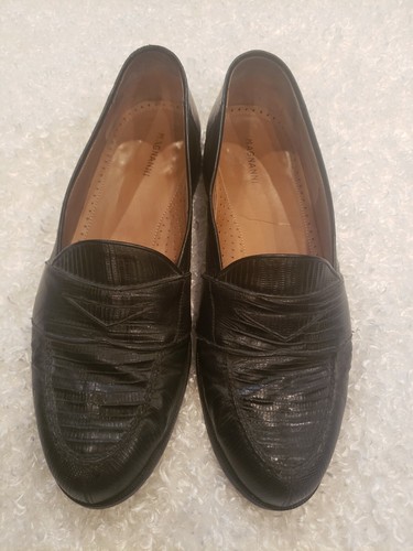 Magnanni Raul Negro Lagarto Correa PENNY para hombres talla 11 M 8863 | eBay