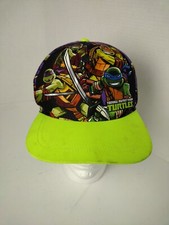 Nickelodeon Teenage Mutant Ninja Turtles Hat TMNT Neon Snapback Youth Cap 2015