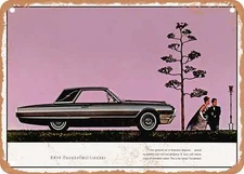 METAL SIGN - 1964 Thunderbird Landau Vintage Ad