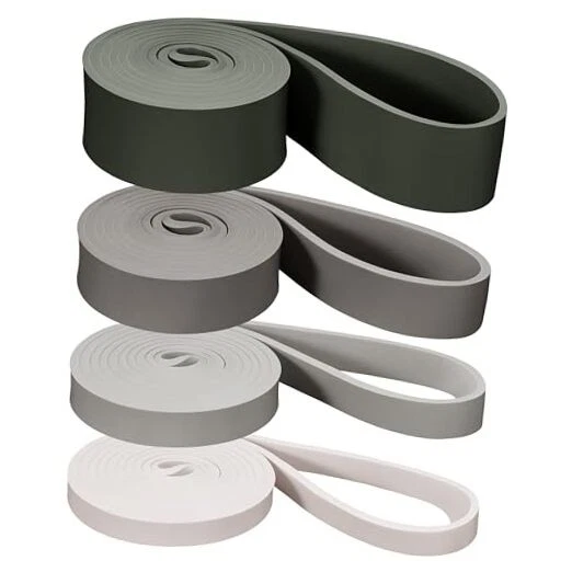 Lift Resistance Pull Up Assistance Band Set for Working Out, Home Cobblestone