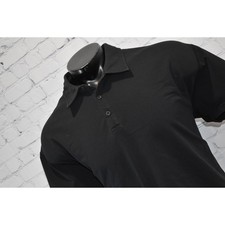BYLT Golf Shirt Mens Size 2XL XXL Premium Basics Lux Black Cotton Blend