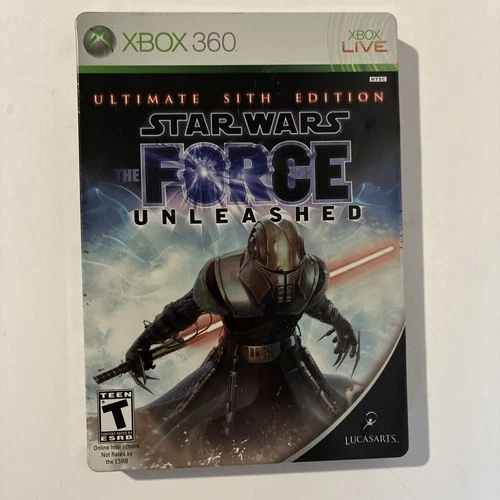 Star Wars: The Force Unleashed Ultimate Sith Edition Steelbook Xbox 360 Complete